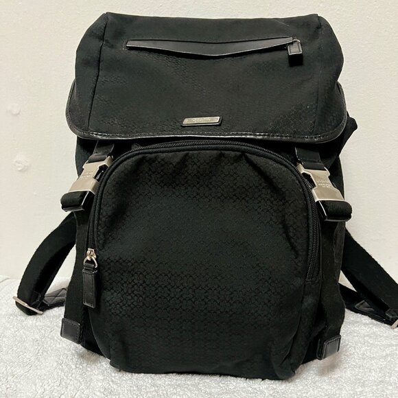 Coach Large Backpack - Black, like new! - Picture 1 of 5